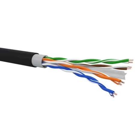 Cavo F/UTP Mtk 60 fr-pe schermato per posa esterna nero
